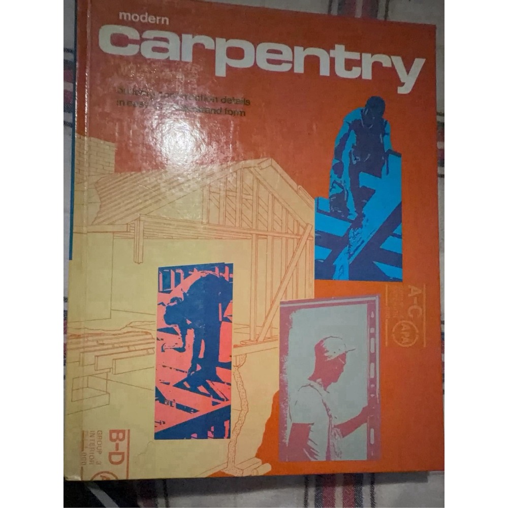 Goodheart-Willcox Modern Carpentry book